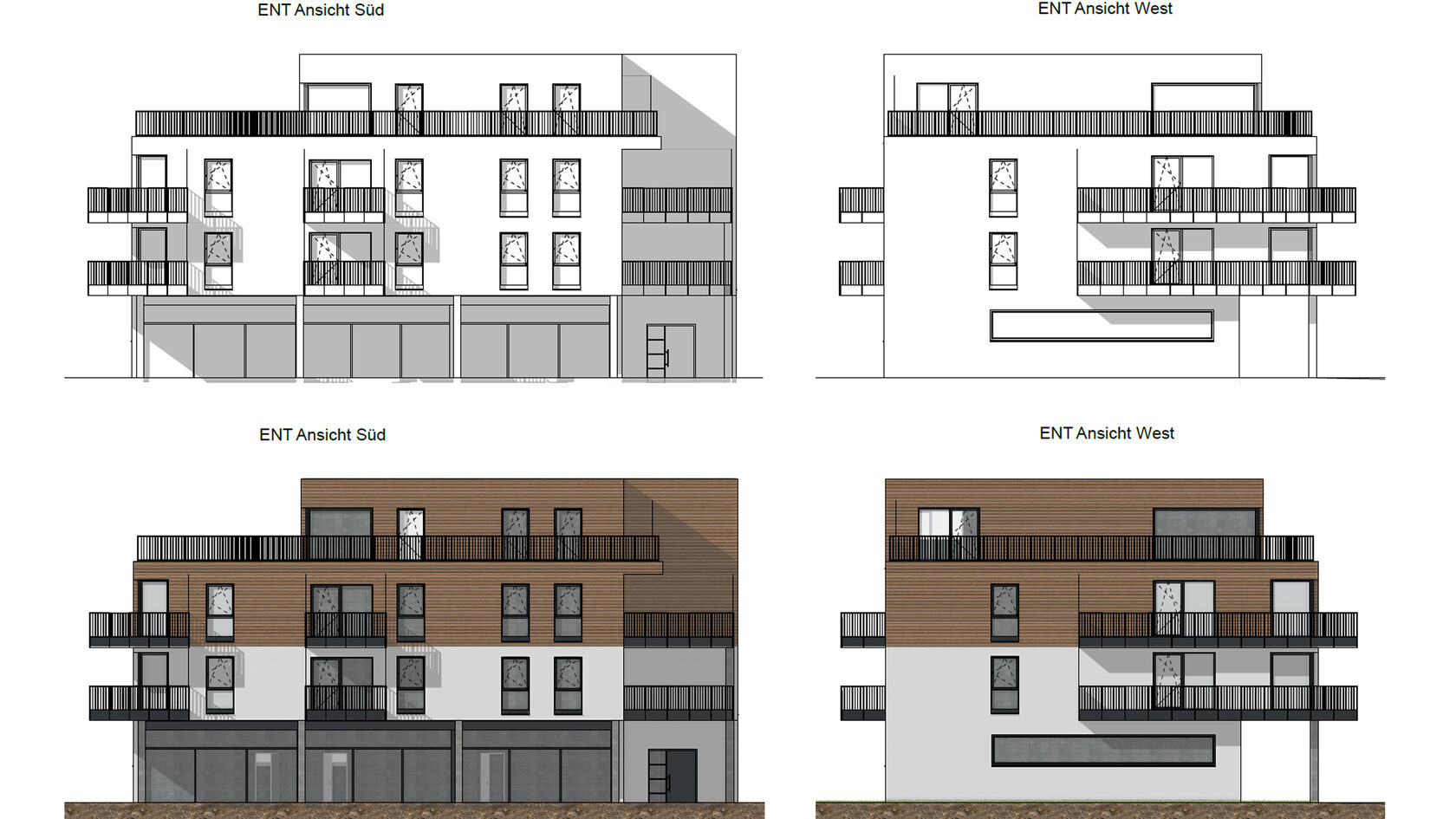 ELITECAD Architecture | Plandarstellung: Planvarianten